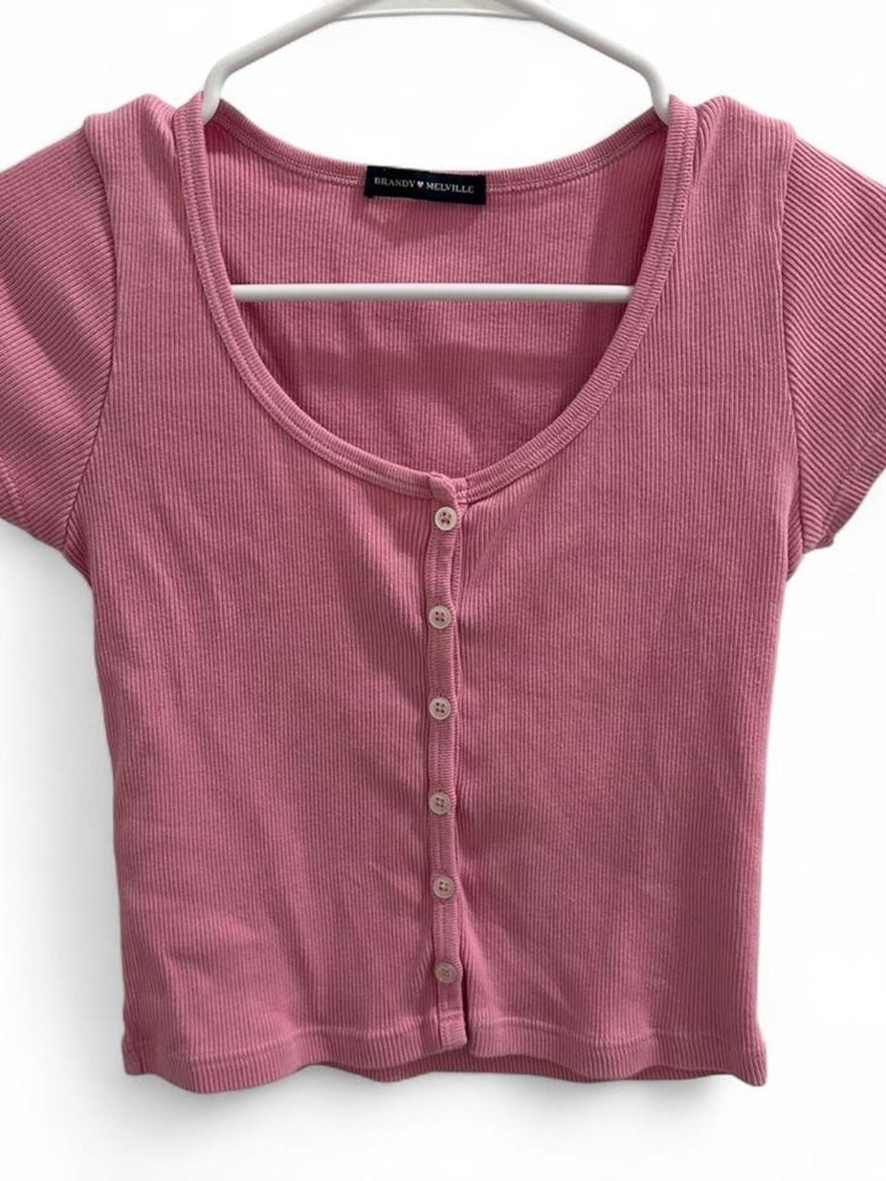Brandy Melville Pink Zelly top